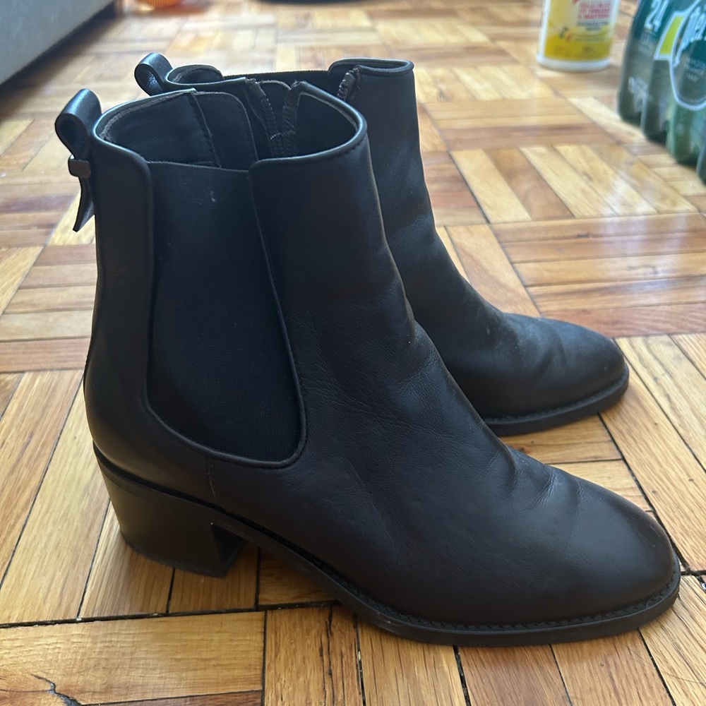 Dark brown Aquatalia Boots worn once